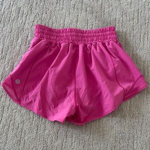 lululemon athletica Vibrant Pink Athletic Shorts